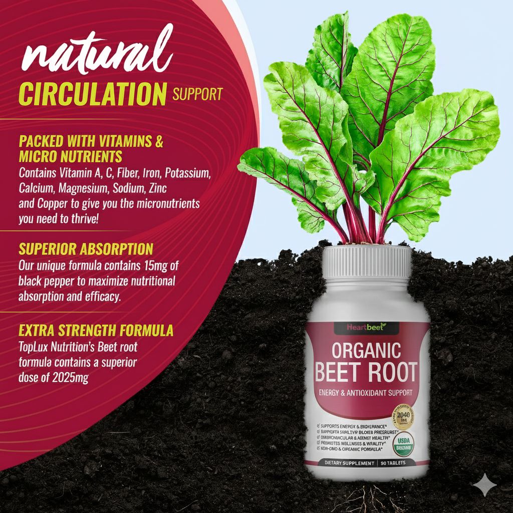 Organic Beet Root Tablets