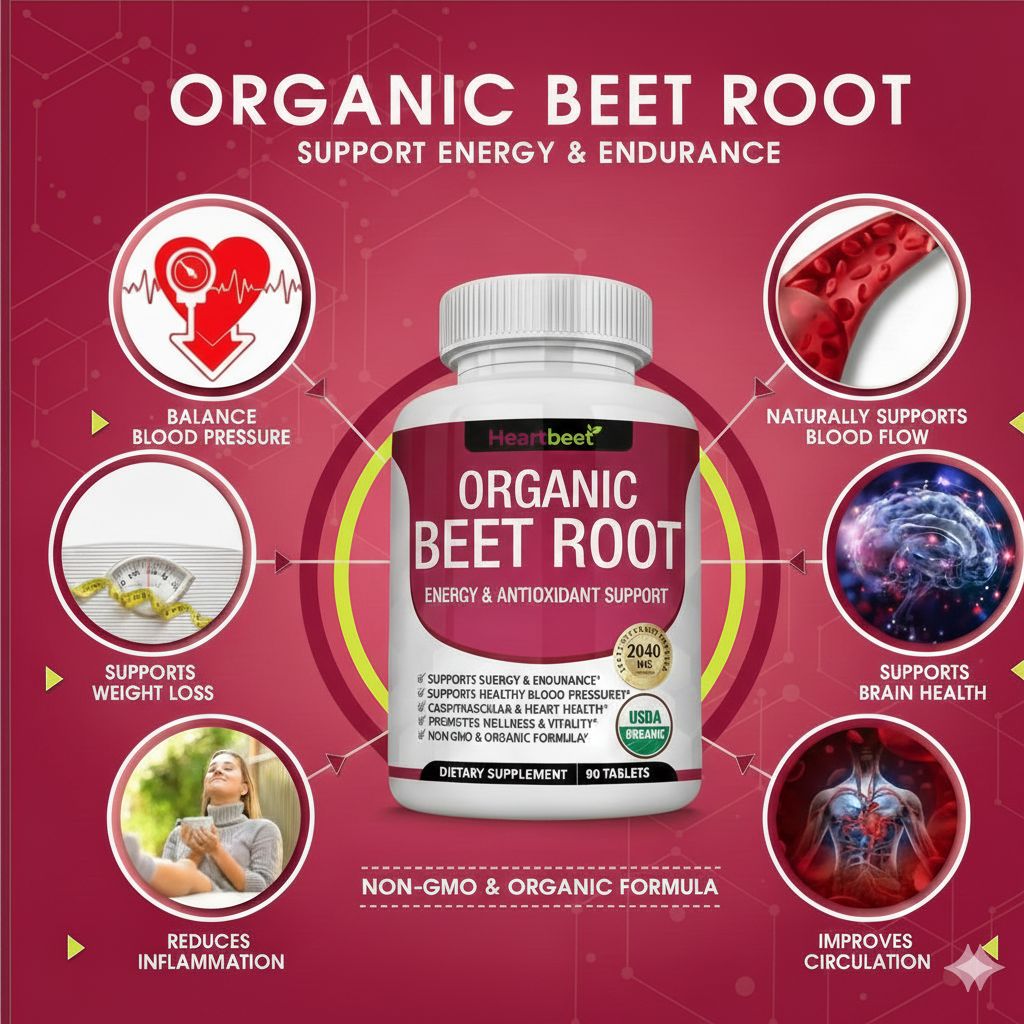 Organic Beet Root Tablets